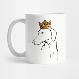 Azawakh Dog King Queen Wearing Crown Mug